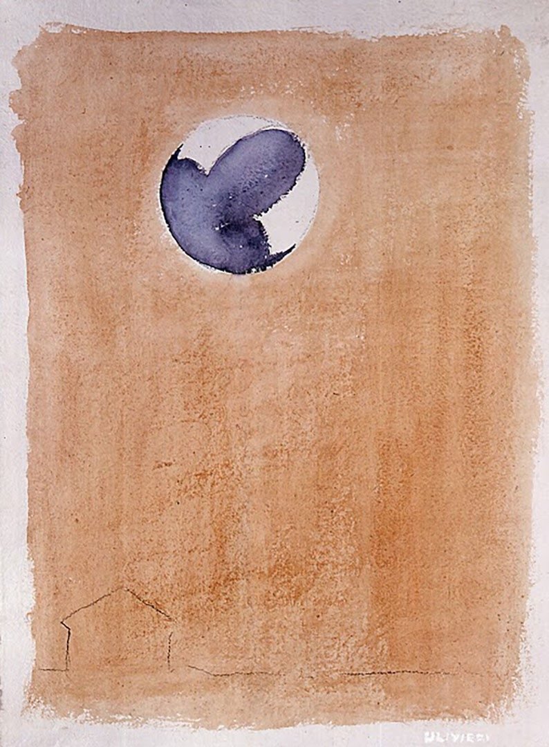 Resurrezione della Ca' Granda, Tecnica mista su carta, 57 × 78 cm (1999)
