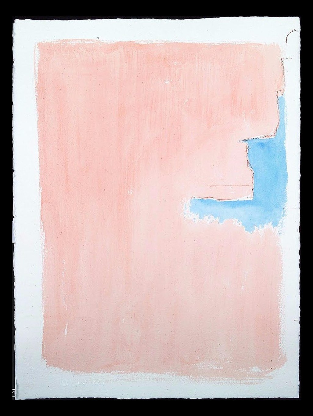 Resurrezione del Castello, Acquarello su carta, 57 × 76 cm (2002)