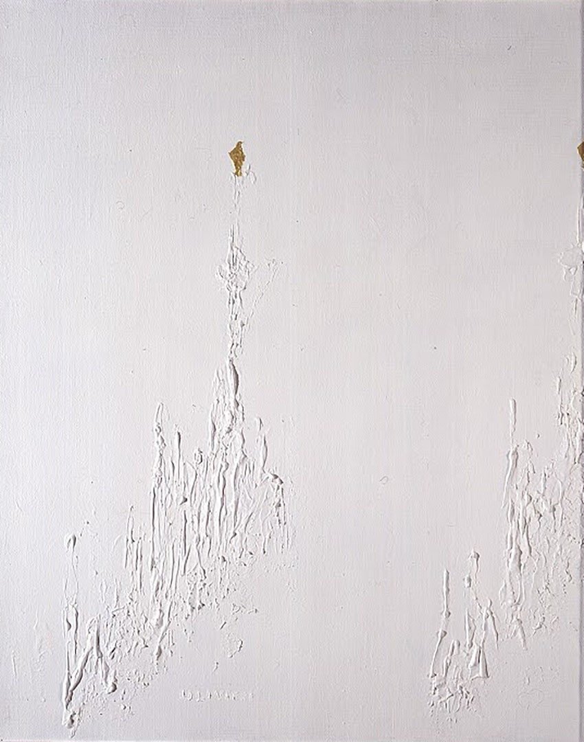 Resurrezione del Duomo, Tecnica mista su tela, 80 × 100 cm (1995)