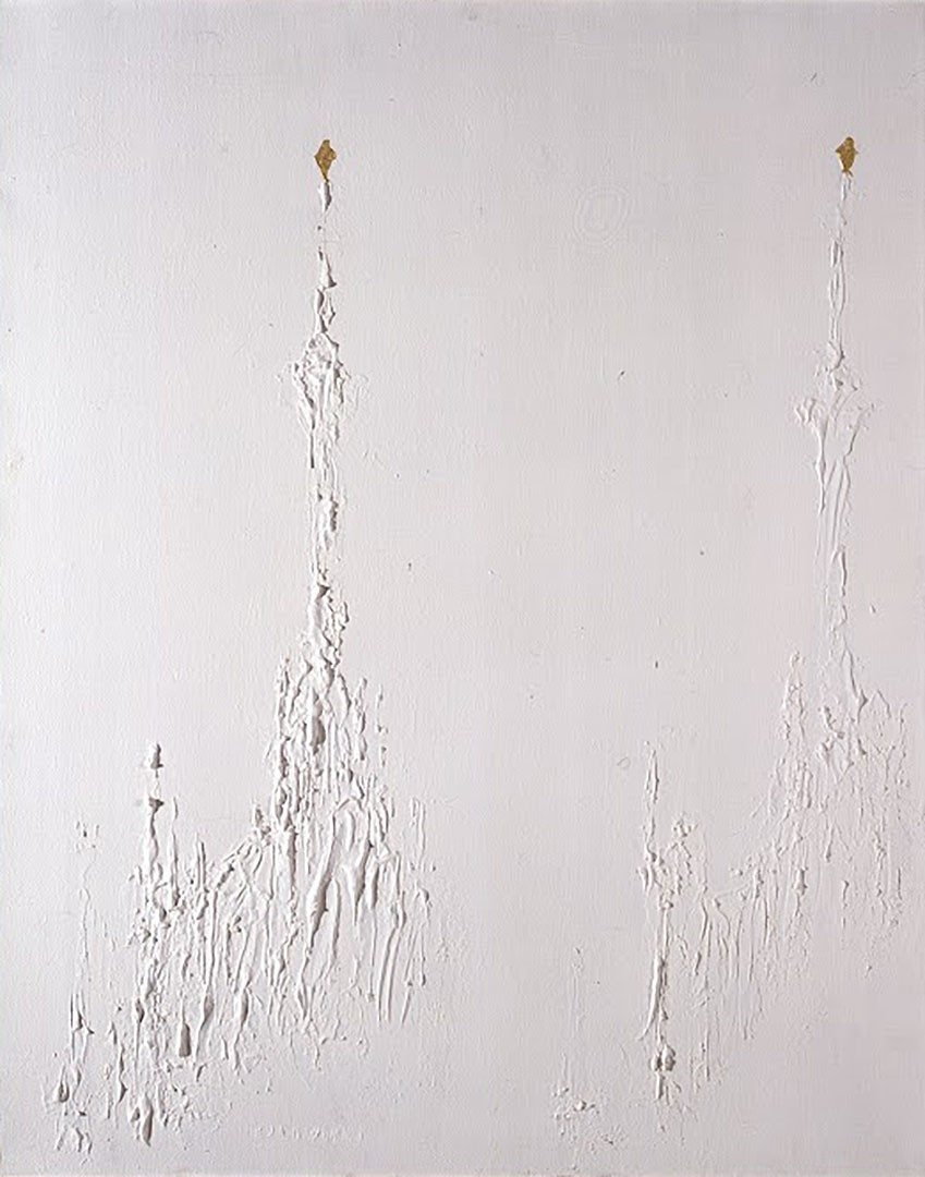 Resurrezione del Duomo, Tecnica mista su tela, 80 × 100 cm (1995)