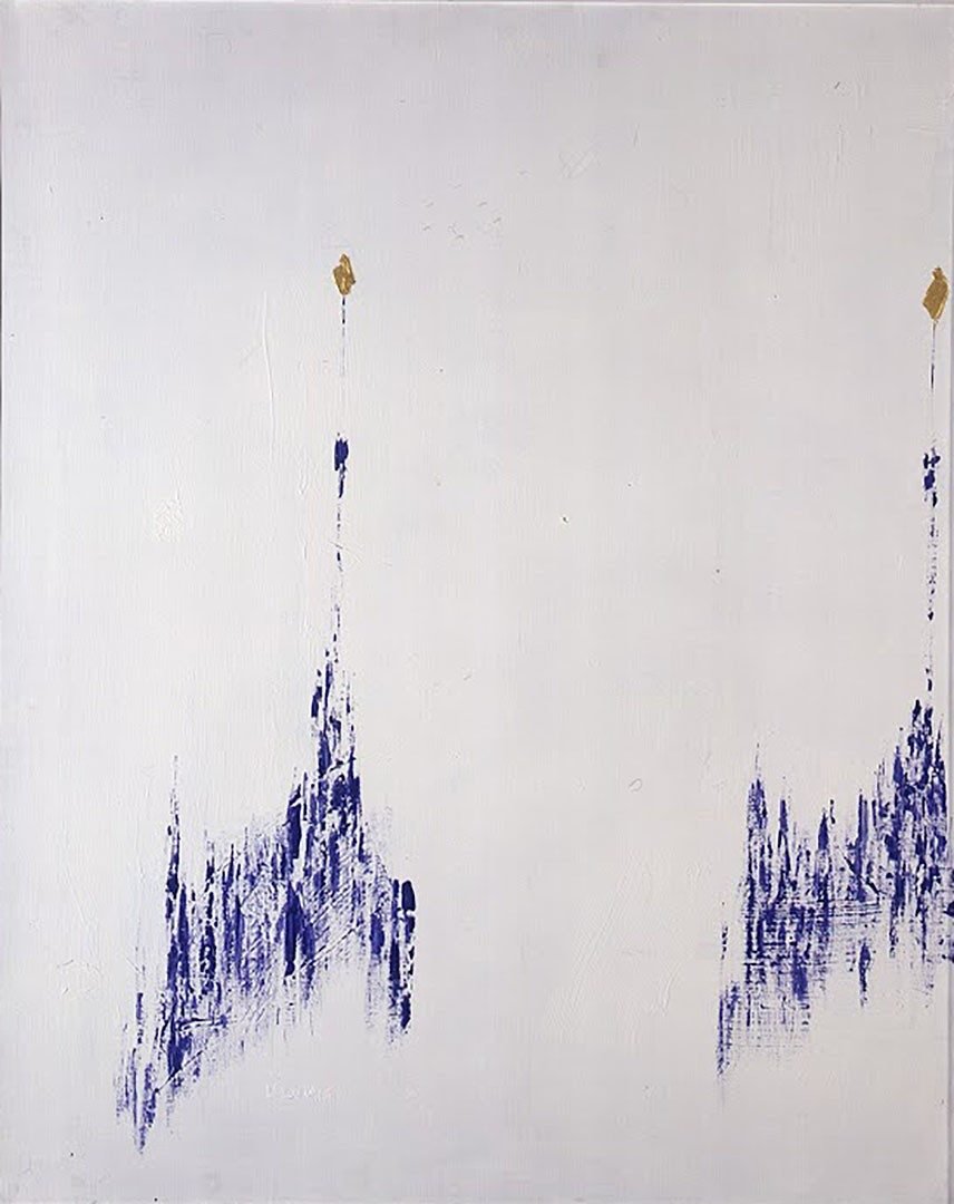 Resurrezione del Duomo, Tecnica mista su tela, 80 × 100 cm (1995)