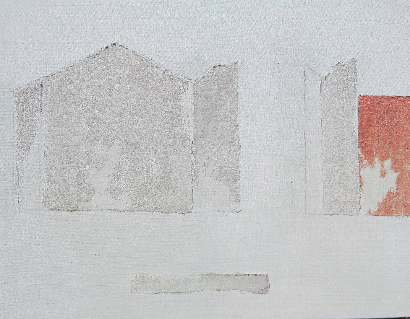 Resurrezione della Misericordia, Tecnica mista su tela, 80 × 100 cm (2017)