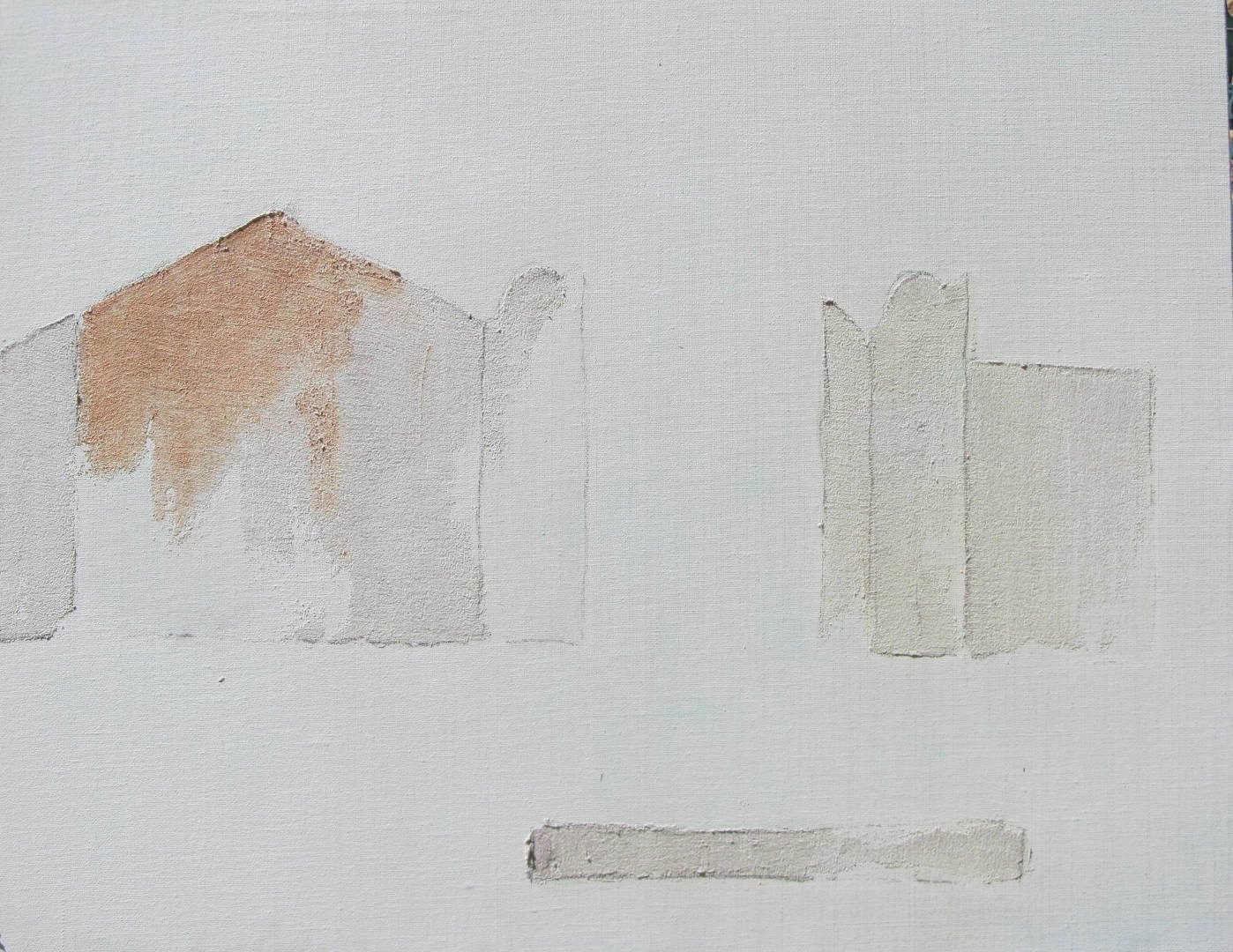 Resurrezione della Misericordia, Tecnica mista su tela, 80 × 100 cm (2017)