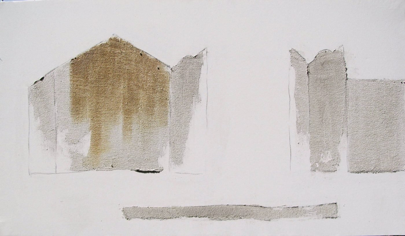 Resurrezione della Misericordia, Tecnica mista su tela, 80 × 100 cm (2017)