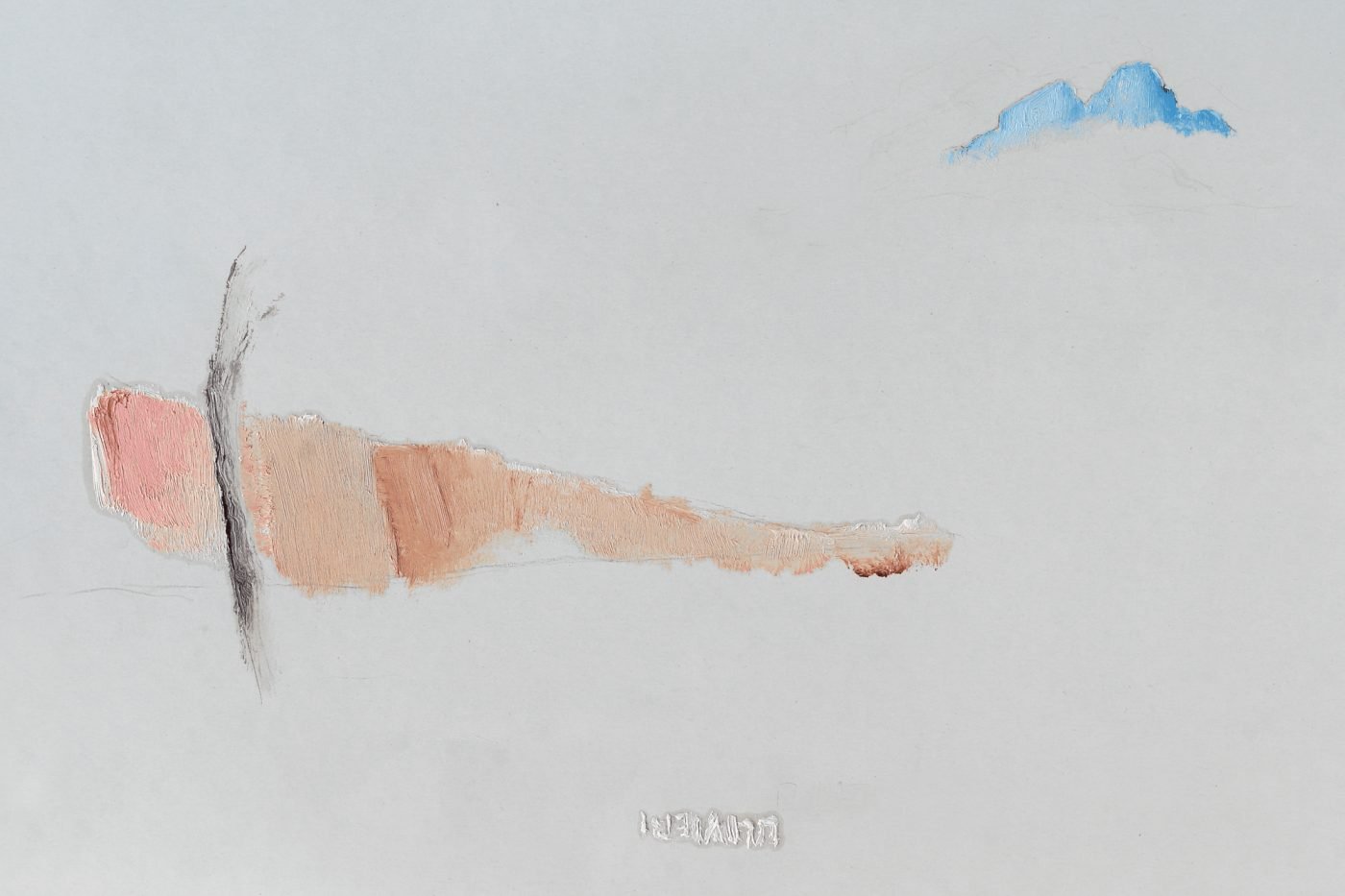 Resurrezione del Barro, Olio su cartone, 24 × 36 cm (2009)