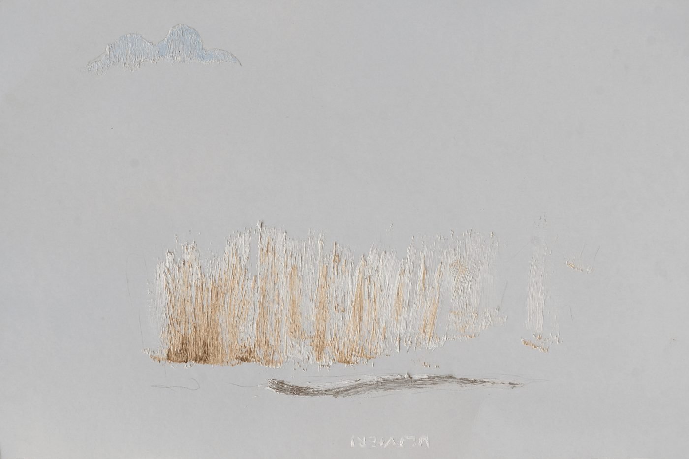 Resurrezione del Barro, Olio su cartone, 24 × 36 cm (2008)